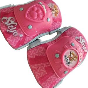 Skye Pink Kids Girls Knee Pad Set Biking Skateboarding Safety Gear